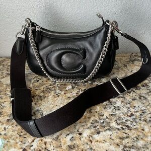 Coach Black Pillow Teri Shoulder Bag
